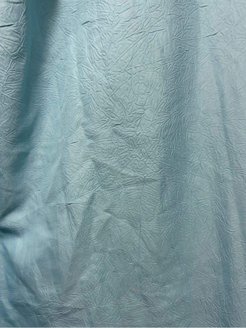 Blue curtains